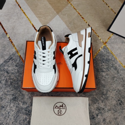 Cheap Hermes Sneakers For Men in 233555, $110 USD- [IB233555] - Replica Hermes Sneakers For Men