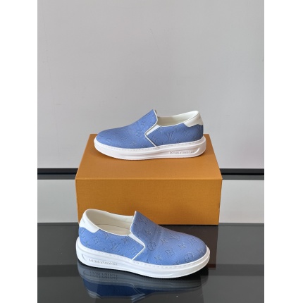 Louis Vuitton Leather Loafers For Men in 233585
