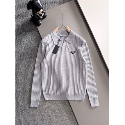 Cheap Prado Sweaters for Men in 234257, $55 USD- [IB234257] - Replica Prado Sweaters for Men