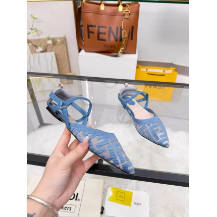 Cheap Fendi Slippers For Women in 234444, $80 USD- [IB234444] - Replica Fendi Slippers For Women