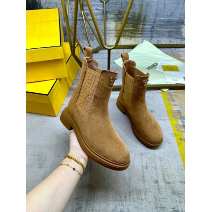 Cheap Fendi Boots For Women in 234450, $105 USD- [IB234450] - Replica Fendi Boots For Women