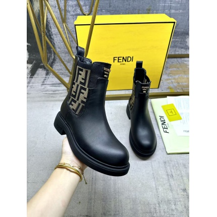 Cheap Fendi Boots For Women in 234452, $105 USD- [IB234452] - Replica Fendi Boots For Women
