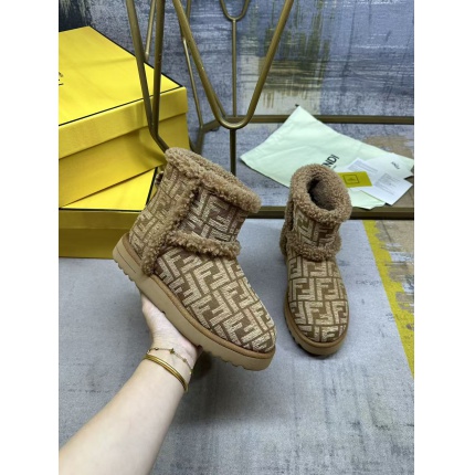 Cheap Fendi Boots For Women in 234455, $110 USD- [IB234455] - Replica Fendi Boots For Women