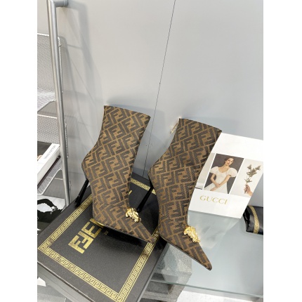 Cheap Fendi Boots For Women in 234474, $120 USD- [IB234474] - Replica Fendi Boots For Women