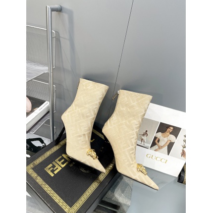 Cheap Fendi Boots For Women in 234475, $120 USD- [IB234475] - Replica Fendi Boots For Women
