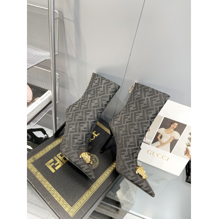 Cheap Fendi Boots For Women in 234476, $120 USD- [IB234476] - Replica Fendi Boots For Women