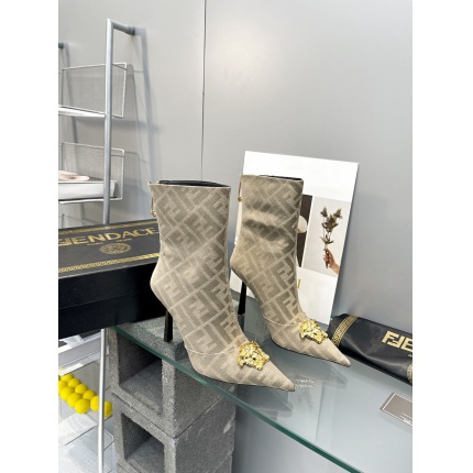 Cheap Fendi Boots For Women in 234477, $120 USD- [IB234477] - Replica Fendi Boots For Women