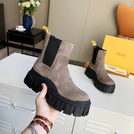 Cheap Fendi Boots For Women in 234482, $120 USD- [IB234482] - Replica Fendi Boots For Women