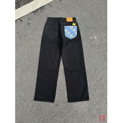 Cheap Louis Vuitton Jeans for Men in 234718, $65 USD- [IB234718] - Replica Louis Vuitton Jeans for Men