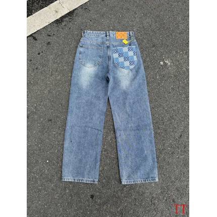 Cheap Louis Vuitton Jeans for Men in 234719, $65 USD- [IB234719] - Replica Louis Vuitton Jeans for Men