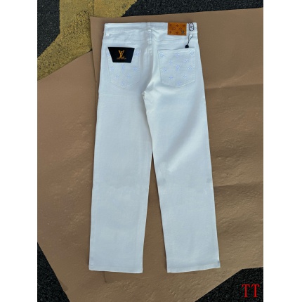 Cheap Louis Vuitton Jeans for Men in 234723, $65 USD- [IB234723] - Replica Louis Vuitton Jeans for Men