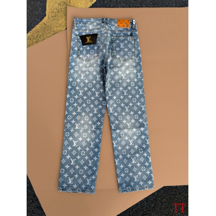 Cheap Louis Vuitton Jeans for Men in 234729, $65 USD- [IB234729] - Replica Louis Vuitton Jeans for Men