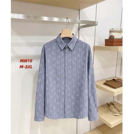 Dior Long Sleeve Polo Shirts for Men in 235040
