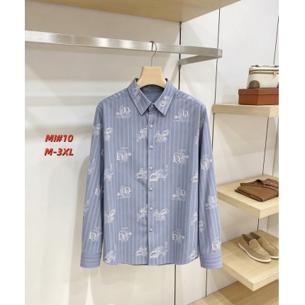 Cheap Dior Long Sleeve Polo Shirts for Men in 235044, $40 USD- [IB235044] - Replica Dior Long Sleeve Polo Shirts for Men