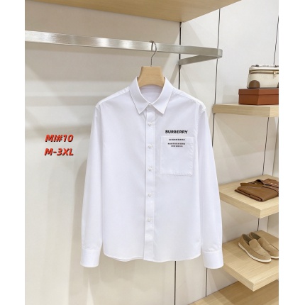 Cheap Burberry Long-Sleeved Polo Shirts for Men in 235046, $40 USD- [IB235046] - Replica Burberry Long-Sleeved Polo Shirts for Men