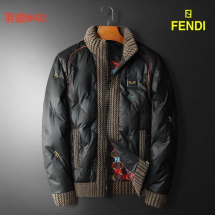 Cheap Fendi Down Coats For Men in 235226, $135 USD- [IB235226] - Replica Fendi Down Coats For Men