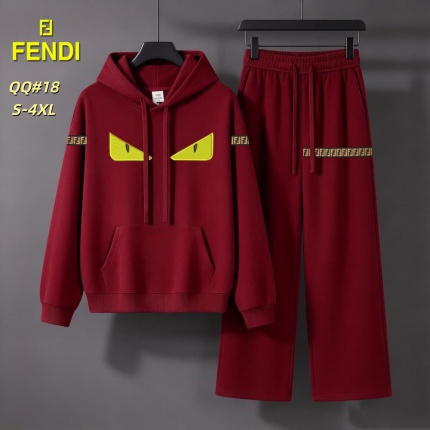 Cheap Fendi Tracksuits for Men in 235390, $70 USD- [IB235390] - Replica Fendi Tracksuits for Men