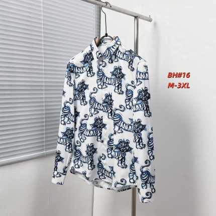 Cheap Dior Long Sleeve Polo Shirts for Men in 235551, $60 USD- [IB235551] - Replica Dior Long Sleeve Polo Shirts for Men