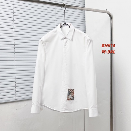 Cheap Burberry Long-Sleeved Polo Shirts for Men in 235552, $60 USD- [IB235552] - Replica Burberry Long-Sleeved Polo Shirts for Men