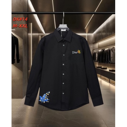 Cheap Dior Long Sleeve Polo Shirts for Men in 235595, $50 USD- [IB235595] - Replica Dior Long Sleeve Polo Shirts for Men