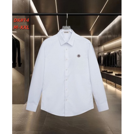 Burberry Long-Sleeved Polo Shirts for Men in 235600