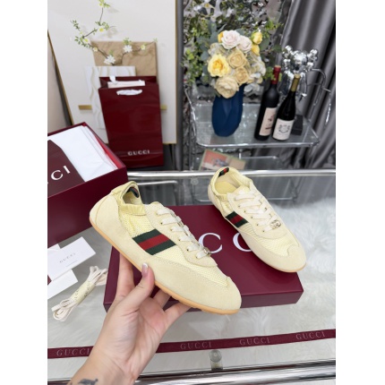 Cheap Gucci Sneakers For Women in 235619, $85 USD- [IB235619] - Replica Gucci Sneakers For Women