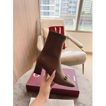 Cheap Gucci Boots For Women in 235666, $130 USD- [IB235666] - Replica Gucci Boots For Women