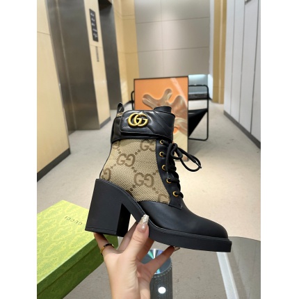 Cheap Gucci Boots For Women in 235686, $125 USD- [IB235686] - Replica Gucci Boots For Women