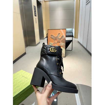 Cheap Gucci Boots For Women in 235687, $125 USD- [IB235687] - Replica Gucci Boots For Women