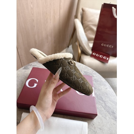 Cheap Gucci Slippers For Women in 235703, $80 USD- [IB235703] - Replica Gucci Slippers For Women