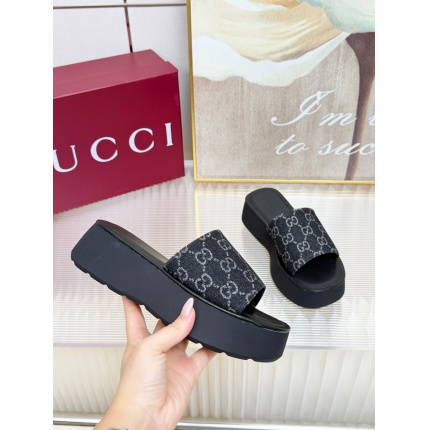Cheap Gucci Slippers For Women in 235707, $70 USD- [IB235707] - Replica Gucci Slippers For Women