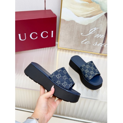 Cheap Gucci Slippers For Women in 235709, $70 USD- [IB235709] - Replica Gucci Slippers For Women