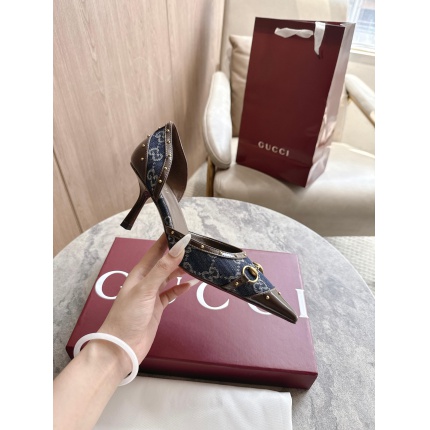 Cheap Gucci Sandals And Pumps For Women in 235712, $85 USD- [IB235712] - Replica Gucci Sandals And Pumps For Women
