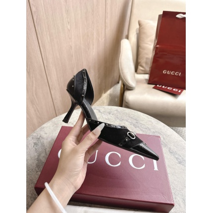 Cheap Gucci Sandals And Pumps For Women in 235714, $85 USD- [IB235714] - Replica Gucci Sandals And Pumps For Women