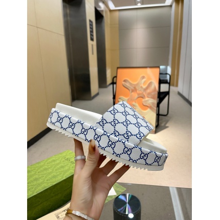 Cheap Gucci Slippers For Women in 235746, $70 USD- [IB235746] - Replica Gucci Slippers For Women