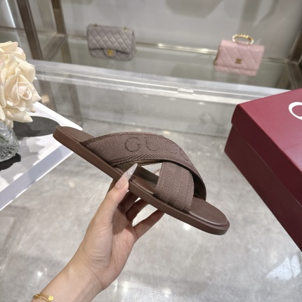 Cheap Gucci Slippers For Men in 235756, $70 USD- [IB235756] - Replica Gucci Slippers For Men