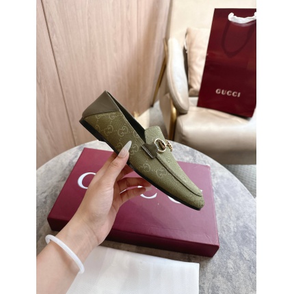 Cheap Gucci Loafers For Women in 235761, $85 USD- [IB235761] - Replica Gucci Loafers For Women