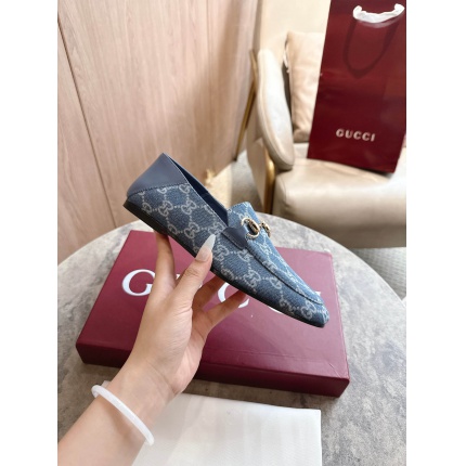 Cheap Gucci Loafers For Women in 235763, $85 USD- [IB235763] - Replica Gucci Loafers For Women