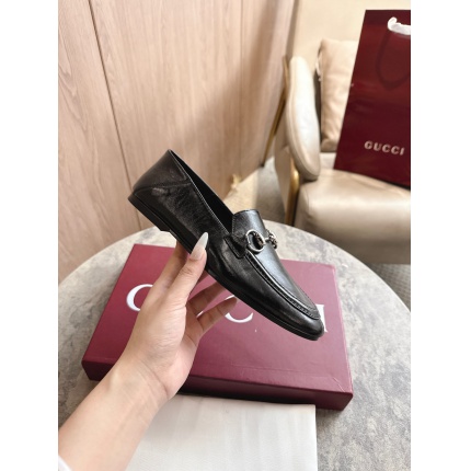 Cheap Gucci Loafers For Women in 235770, $85 USD- [IB235770] - Replica Gucci Loafers For Women
