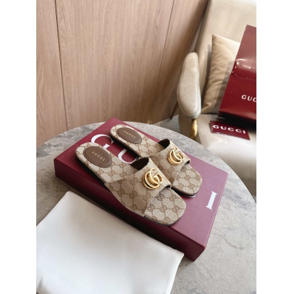 Cheap Gucci Slippers For Women in 235793, $55 USD- [IB235793] - Replica Gucci Slippers For Women
