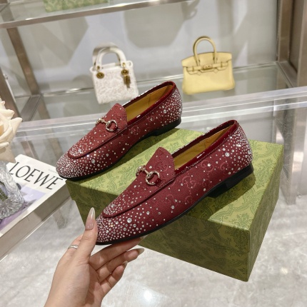 Cheap Gucci Loafers For Women in 235836, $85 USD- [IB235836] - Replica Gucci Loafers For Women