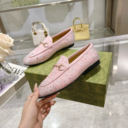 Cheap Gucci Loafers For Women in 235837, $85 USD- [IB235837] - Replica Gucci Loafers For Women