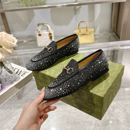 Cheap Gucci Loafers For Women in 235838, $85 USD- [IB235838] - Replica Gucci Loafers For Women