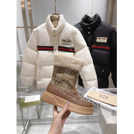 Cheap Gucci Boots For Women in 235883, $95 USD- [IB235883] - Replica Gucci Boots For Women