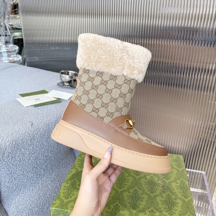 Cheap Gucci Boots For Women in 235885, $95 USD- [IB235885] - Replica Gucci Boots For Women