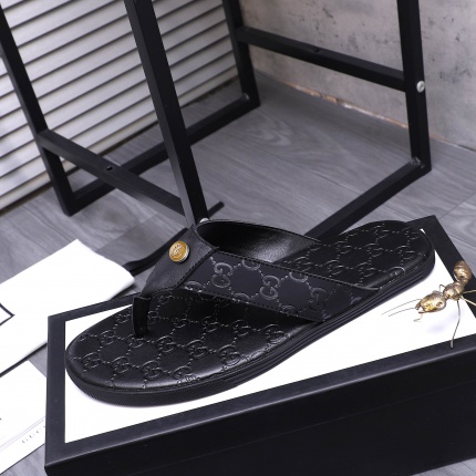 Cheap Gucci Slippers For Men in 235947, $40 USD- [IB235947] - Replica Gucci Slippers For Men