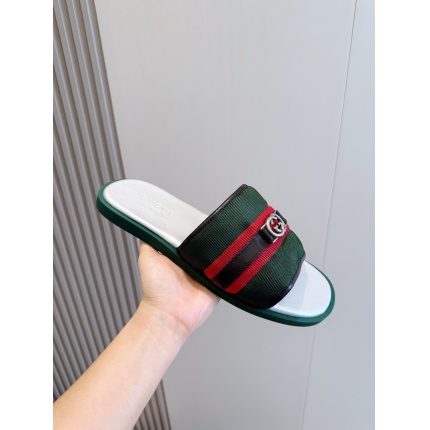 Cheap Gucci Slippers For Men in 236053, $55 USD- [IB236053] - Replica Gucci Slippers For Men