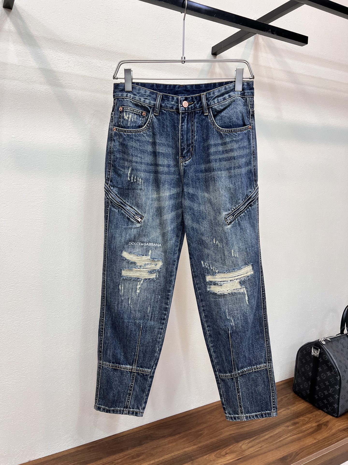 Cheap DG Jeans for Men in 228721, $90 USD- [IB228721] - Replica DG Jeans for Men