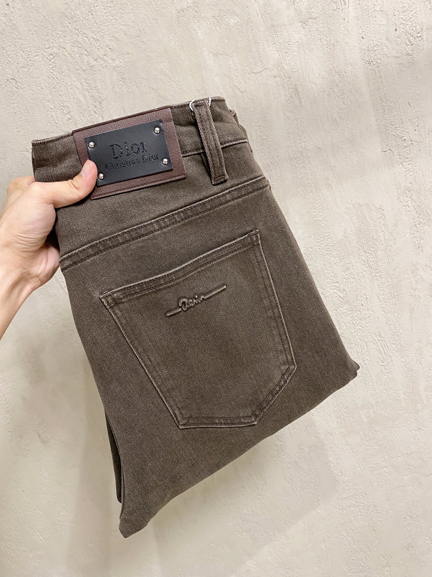 Cheap Dior Jeans for Men in 228730, $90 USD- [IB228730] - Replica Dior Jeans for Men