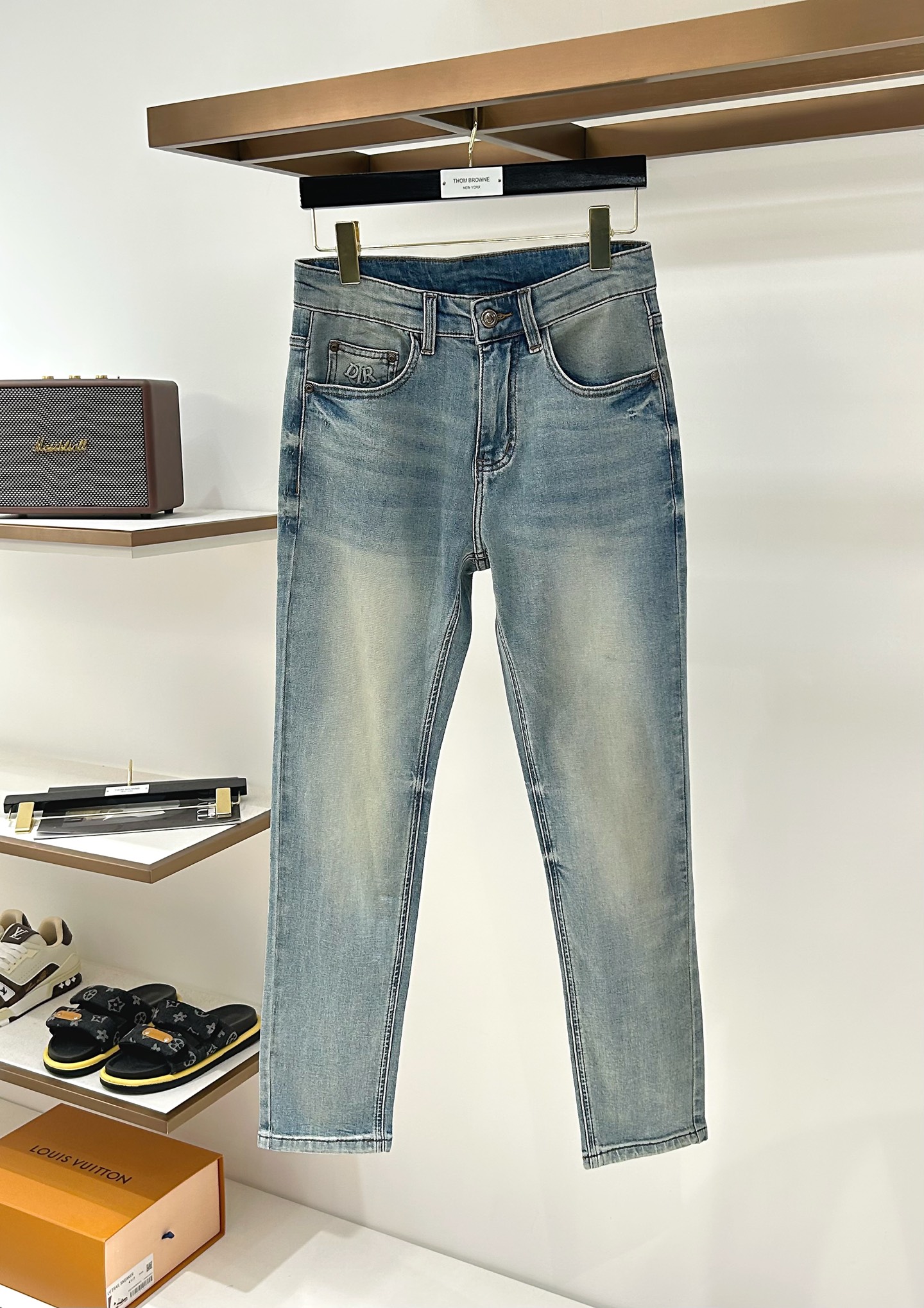 Cheap Dior Jeans for Men in 228735, $60 USD- [IB228735] - Replica Dior Jeans for Men